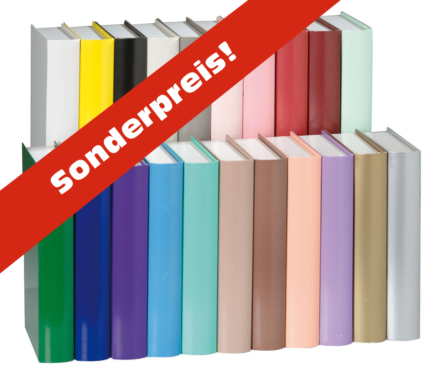 Buchattrappen Monochrom - Sonderpreis!